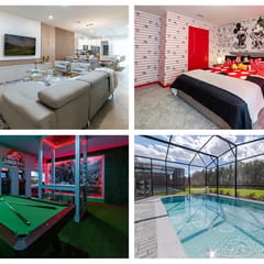 FunTastic Themed 5BR Home, Pool & Game Room