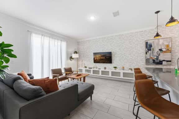 Chic 4BR Disney Retreat with Pool, Mickey Rooms - Image 1