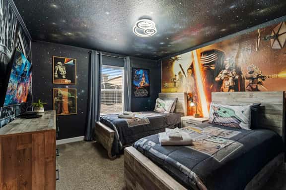 Chic 4BR Home with Mickey & Star Wars Rooms - Image 1