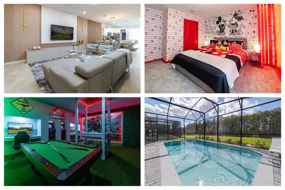 FunTastic Themed 5BR Home, Pool & Game Room - Image 1