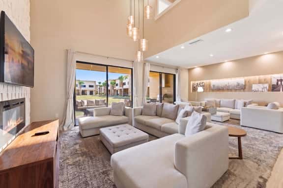 Stylish Retreat with Large Patio and Living areas - Image 1