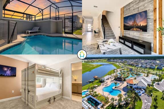 Sleeps 20 · Private Pool · 2 Themed Rooms · 5BR - Image 1