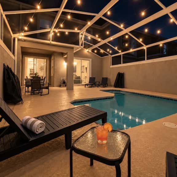 Charming Poolside Stay/ Private Pool & Themed Room - Image 1