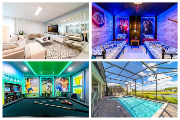 Luxury 9BR Retreat, Pool, Themed Rooms, New Floor - Image 2