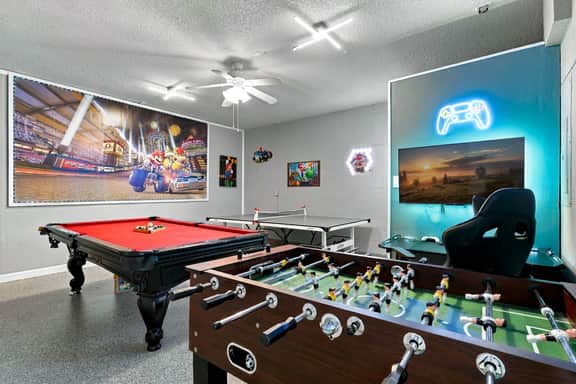 6BR Near Disney, Pool, Games and Themed Rooms - Image 5