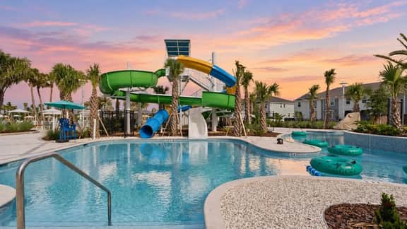 5BR Private Pool Home • Sleeps 14 • Water Slides - Image 3